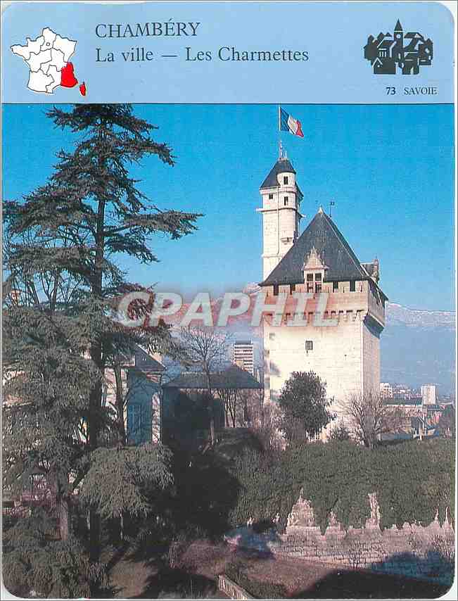 Fiche illustree Chambery La ville Les Charmettes 