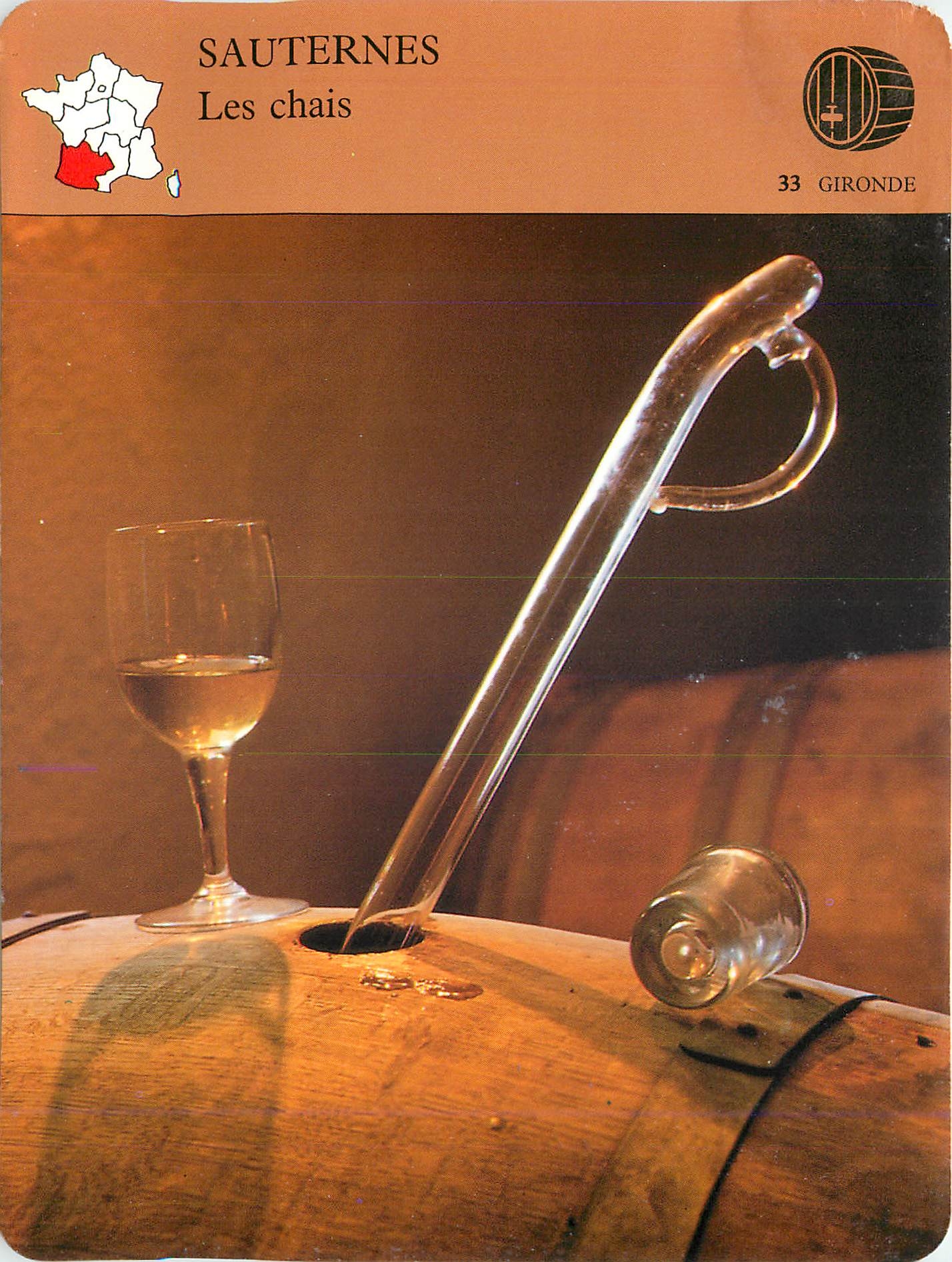 Fiche illustree Sauternes Les chais 