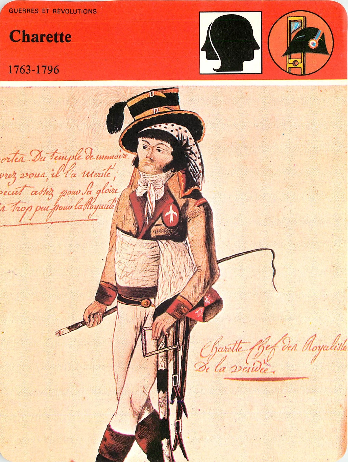Fiche illustree Charette Le desperado du Roi 
