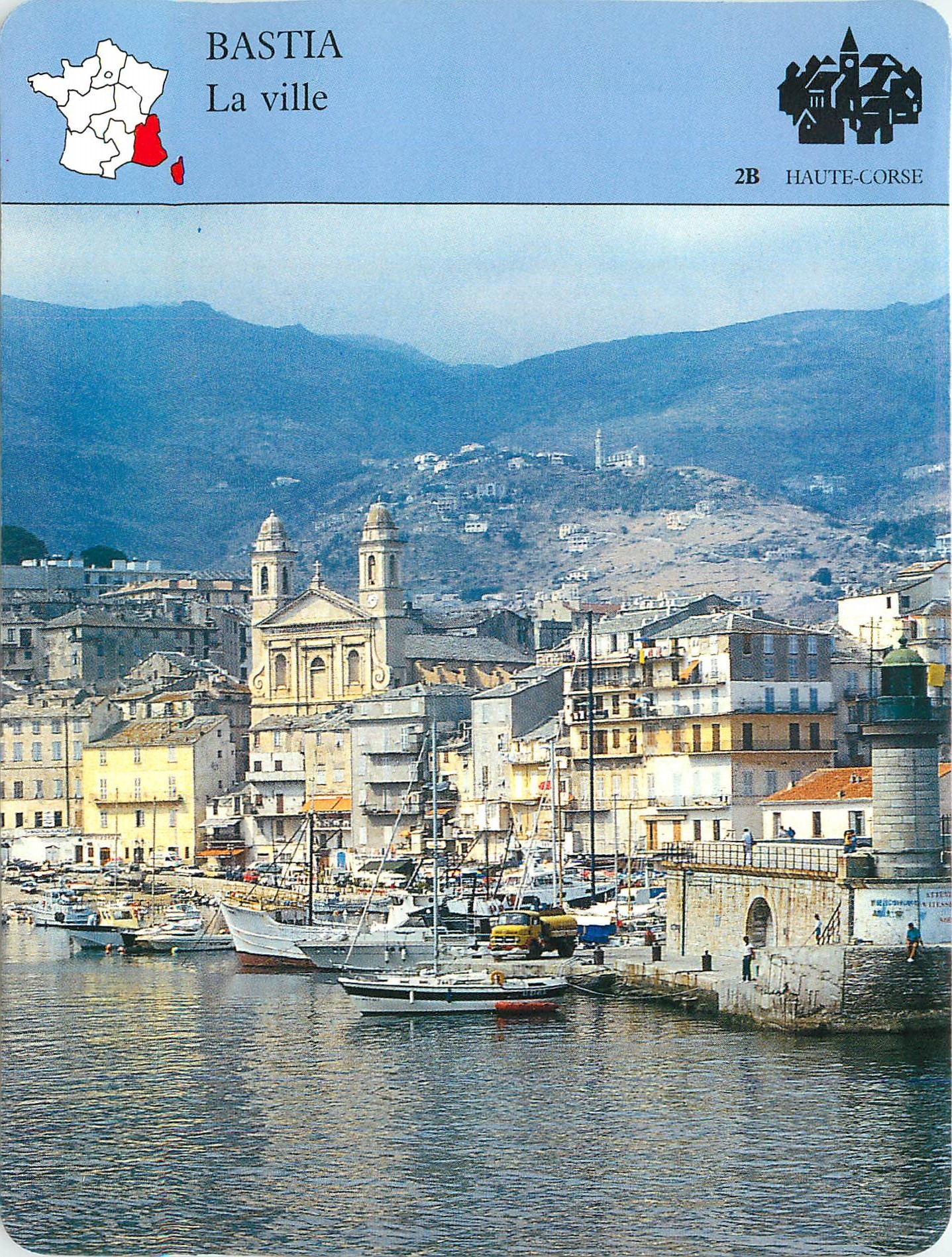 Fiche illustree Bastia La ville 