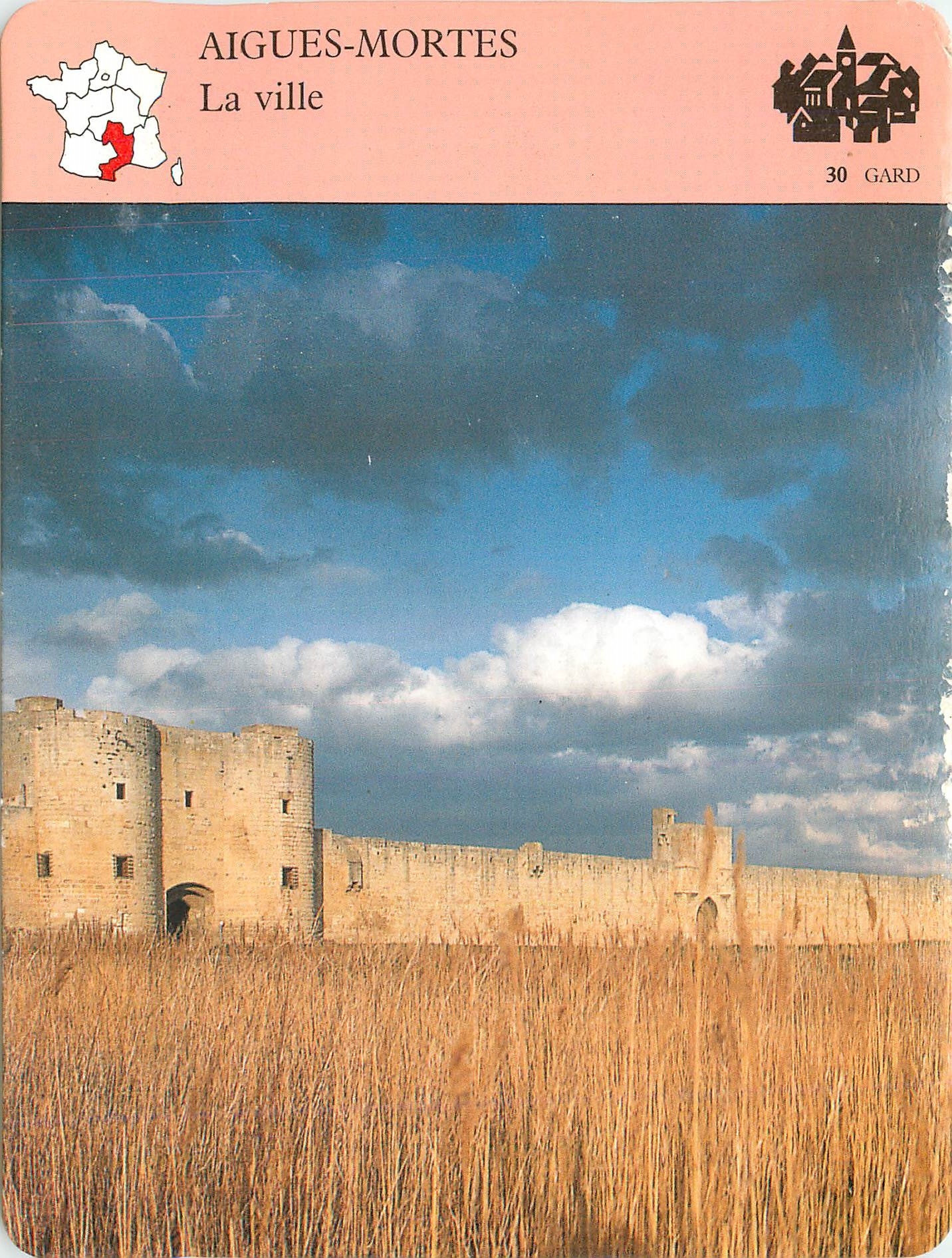 Fiche illustree Aigues Mortes La ville 
