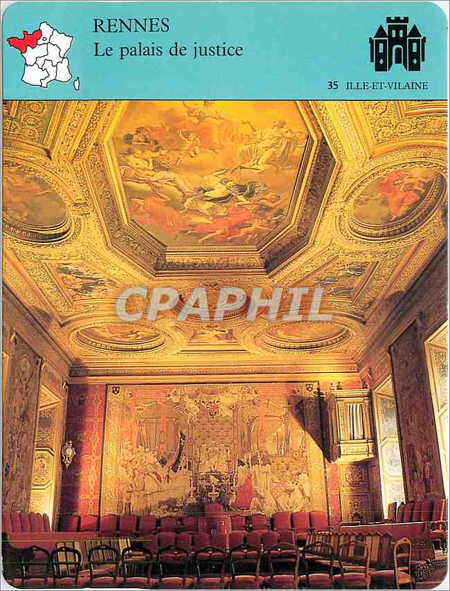 Fiche illustree Rennes Le palais de justice 