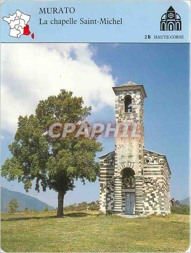 Fiche illustree Murato La chapelle Saint Michel 