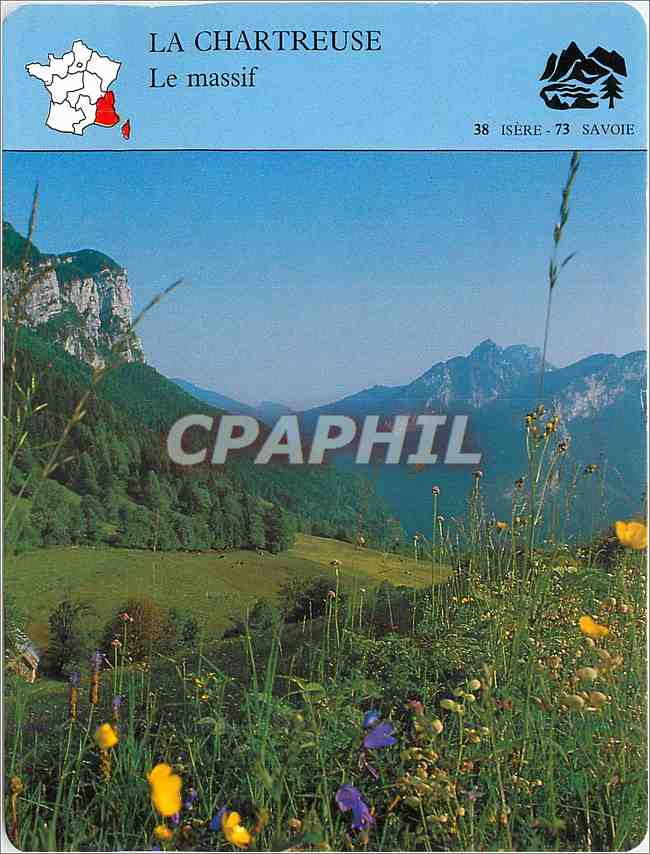 Fiche illustree La Chartreuse Le massif 