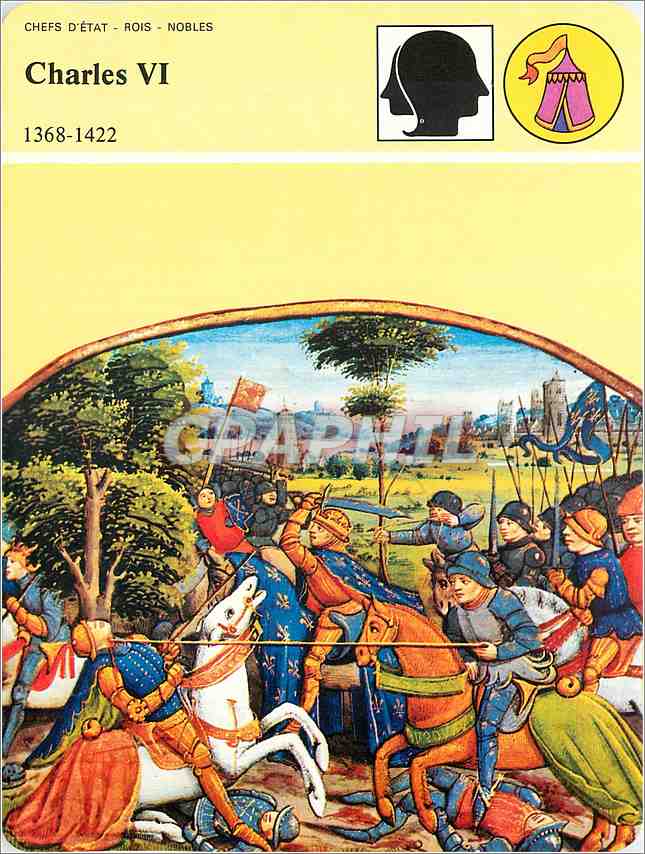 Fiche illustree Charles VI Il y a grande pitie 