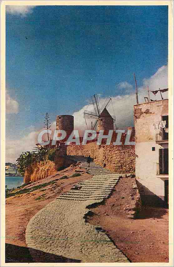 CPM Mallorca Espana Palma Molinos de El Janquet 