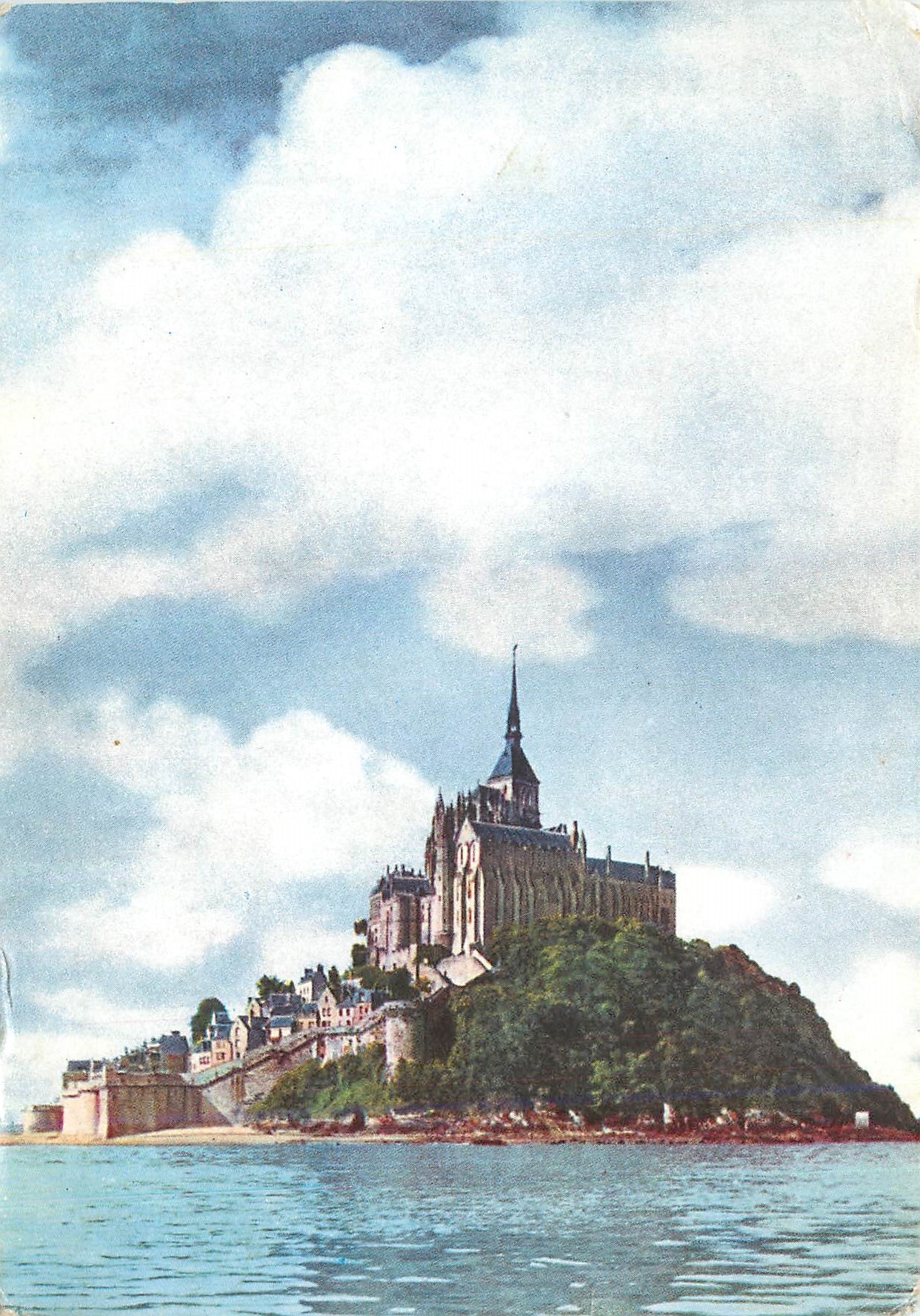 Mont Saint-Michel — Abbaye — Éditeur : Serv. Commercial Av. Alexandre, Paris