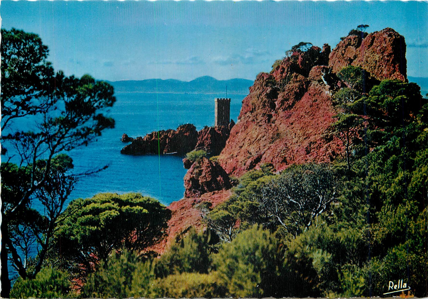 Le Dramont — Île d'Or — entre Agay et Saint-Raphaël — Éditions Rella