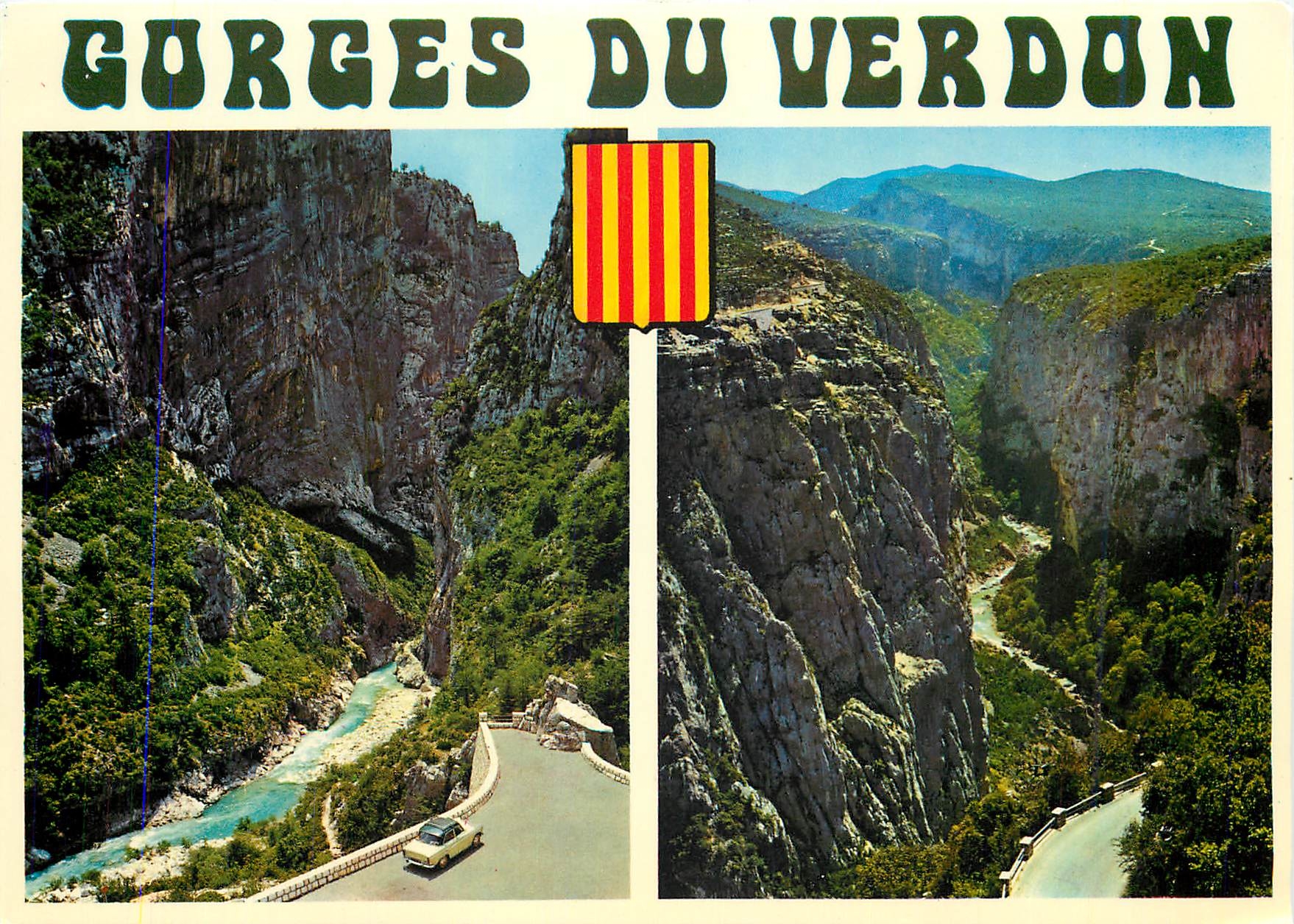 CPM Les Gorges du Verdon Var Alpes de Haute Provence Un des sites les plus grandioses du monde 