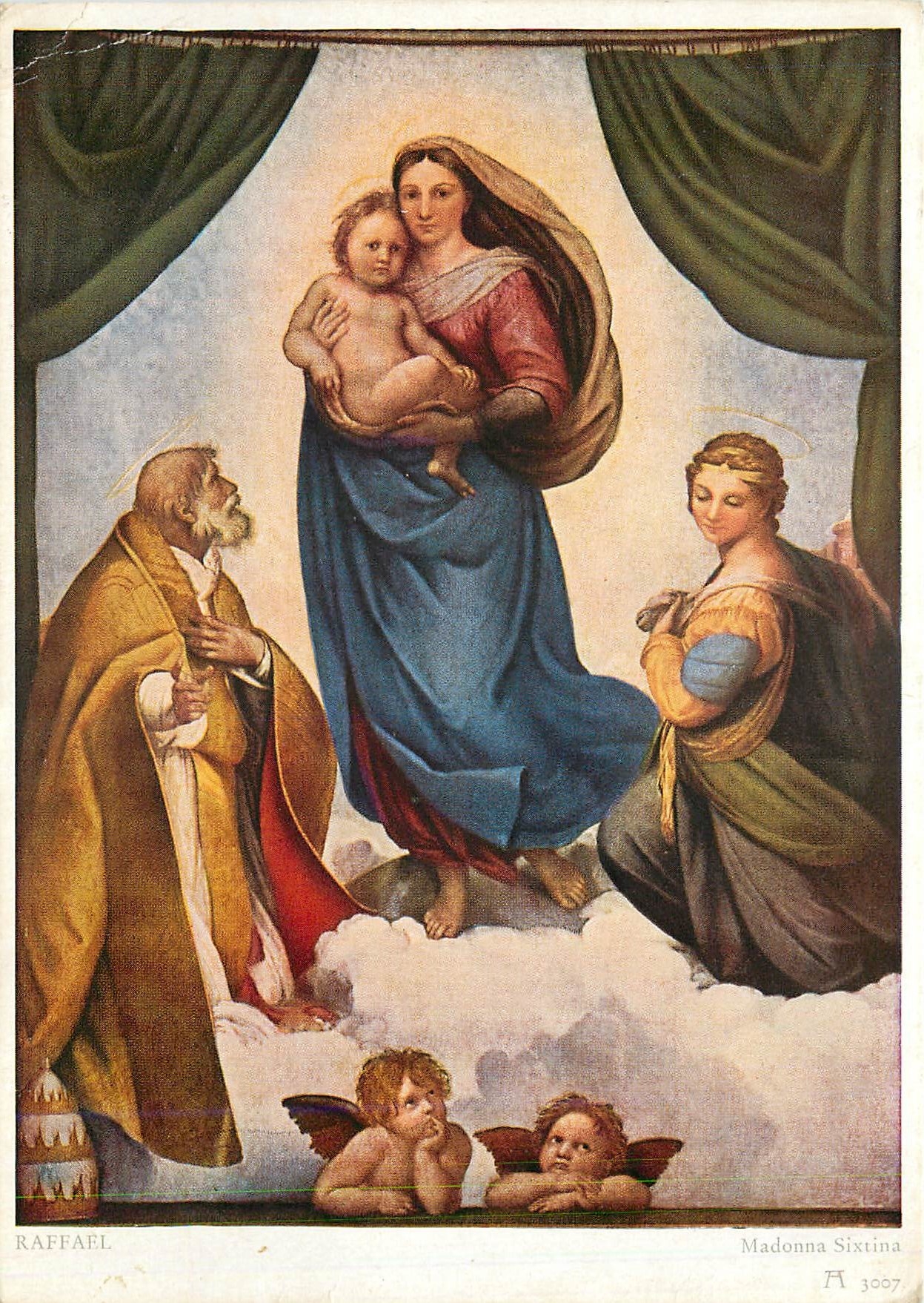CPM Raffael Santi Madonna 
