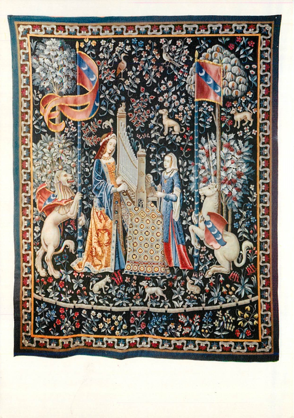 Aubusson — Dame à la Licorne — Tapisserie n°16 — Éditions Diplôme