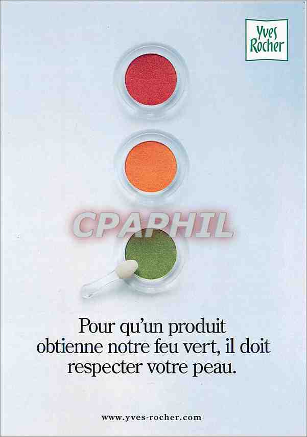 CPM Pour qu'un produit obtienne notre feu vert il doit respecter votre peau Yves Rocher