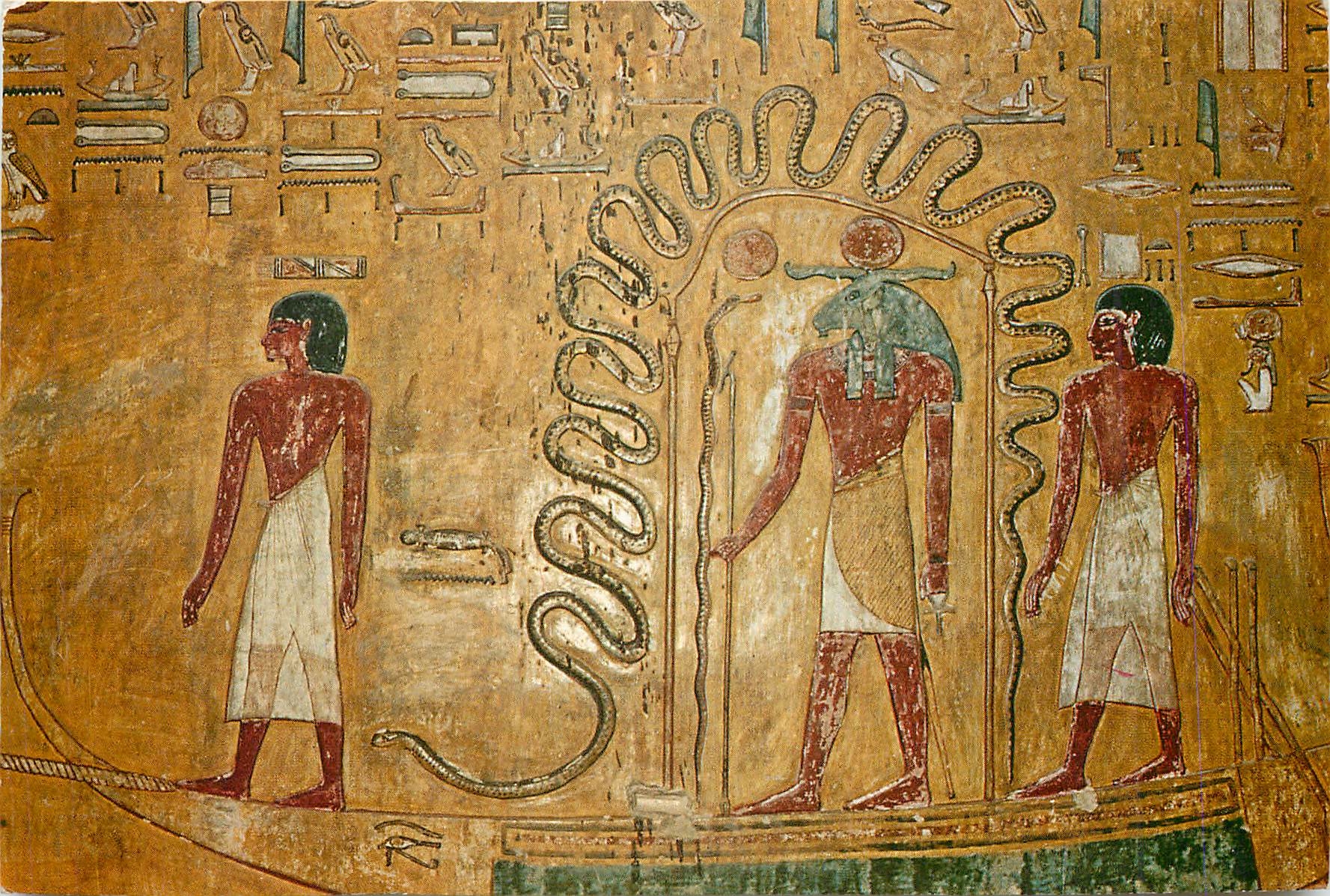Valley of The Kings at Thebes — Tomb of King Ramses I — éditeur CPAPHIL, série 1