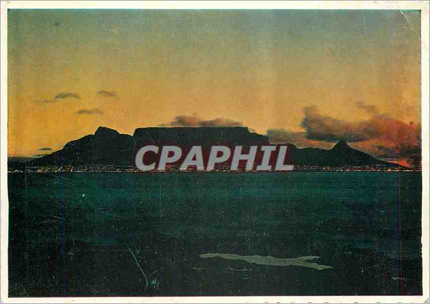 CPM Cape Town at night with Table Mountain in te background South Africa 