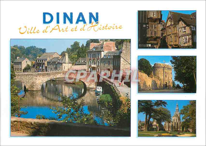 Dinan — Ville d'Art et d'Histoire — Éditions d'Art Embellant, n° 2386