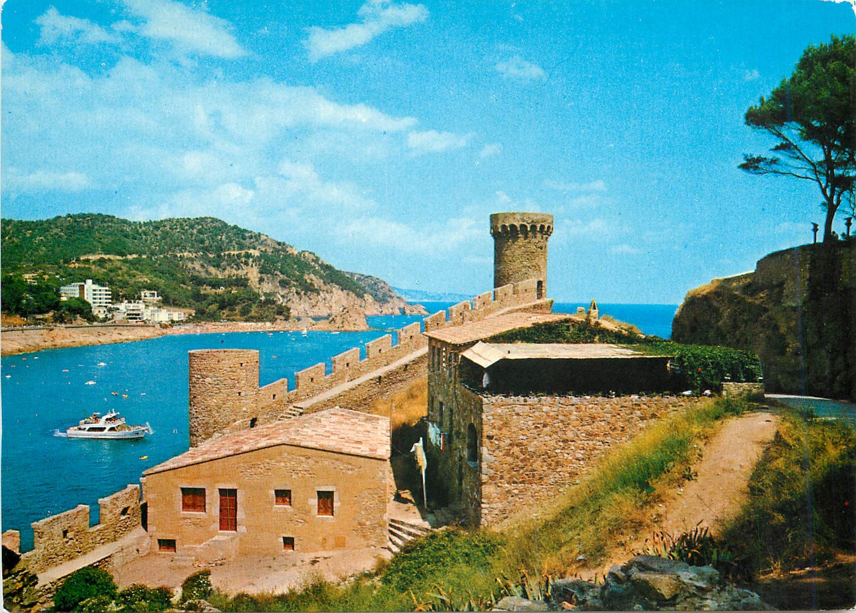 CPM Tossa de Mar Costa Brava Murailles de l'ancien village 