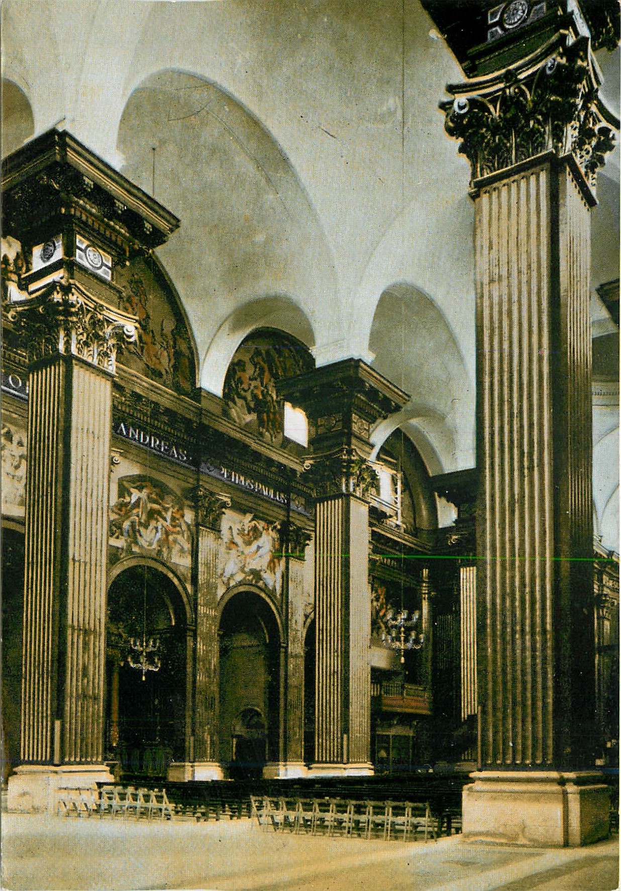 Intérieur de la cathédrale de Vich — éditeur RAE, n° 6.017