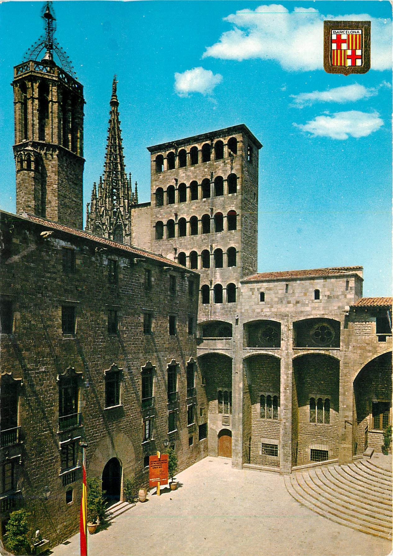 CPM Barcelona Place du Roi 