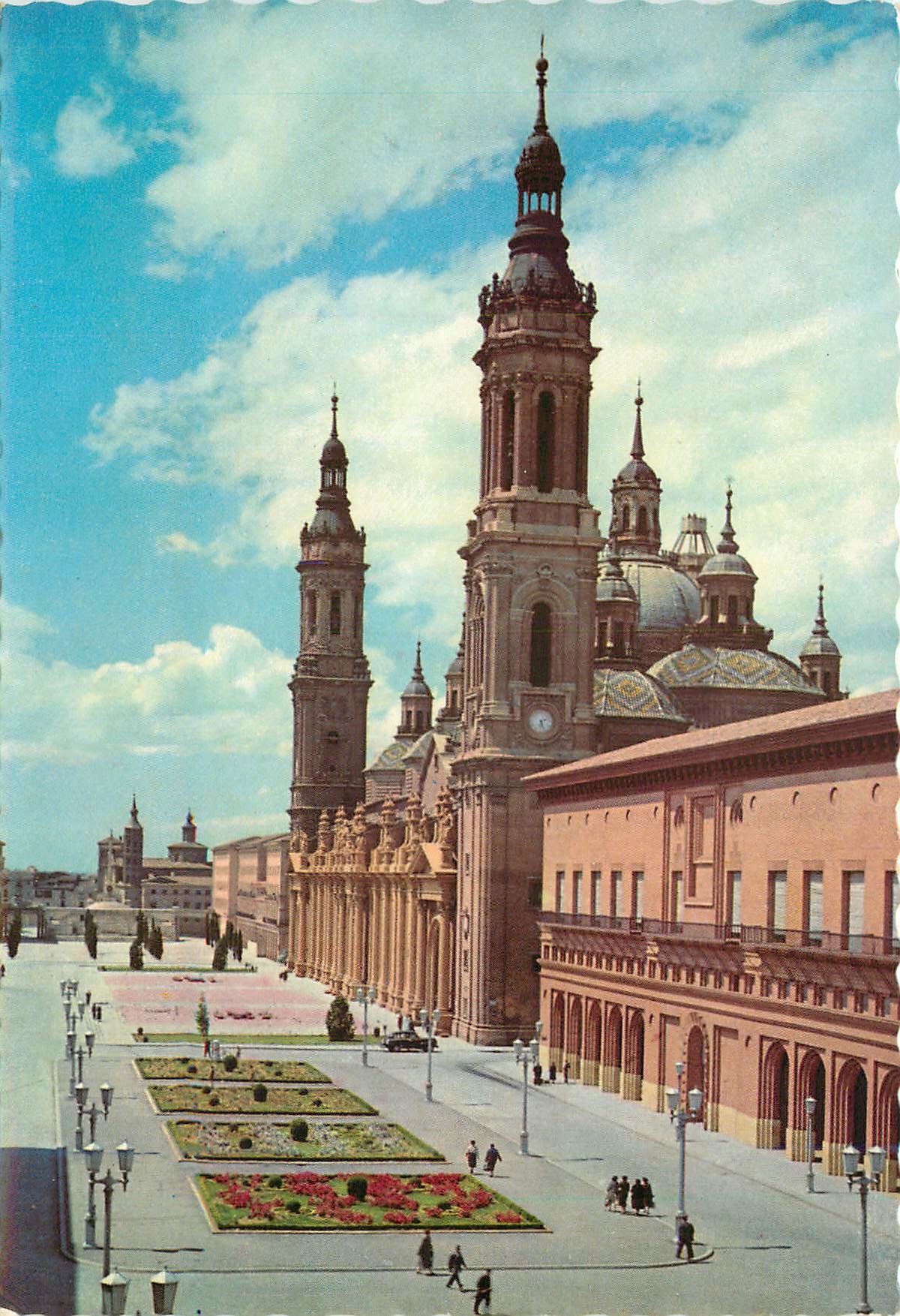 CPM Zaragoza Basilique de Notre Dame de El Pilar 