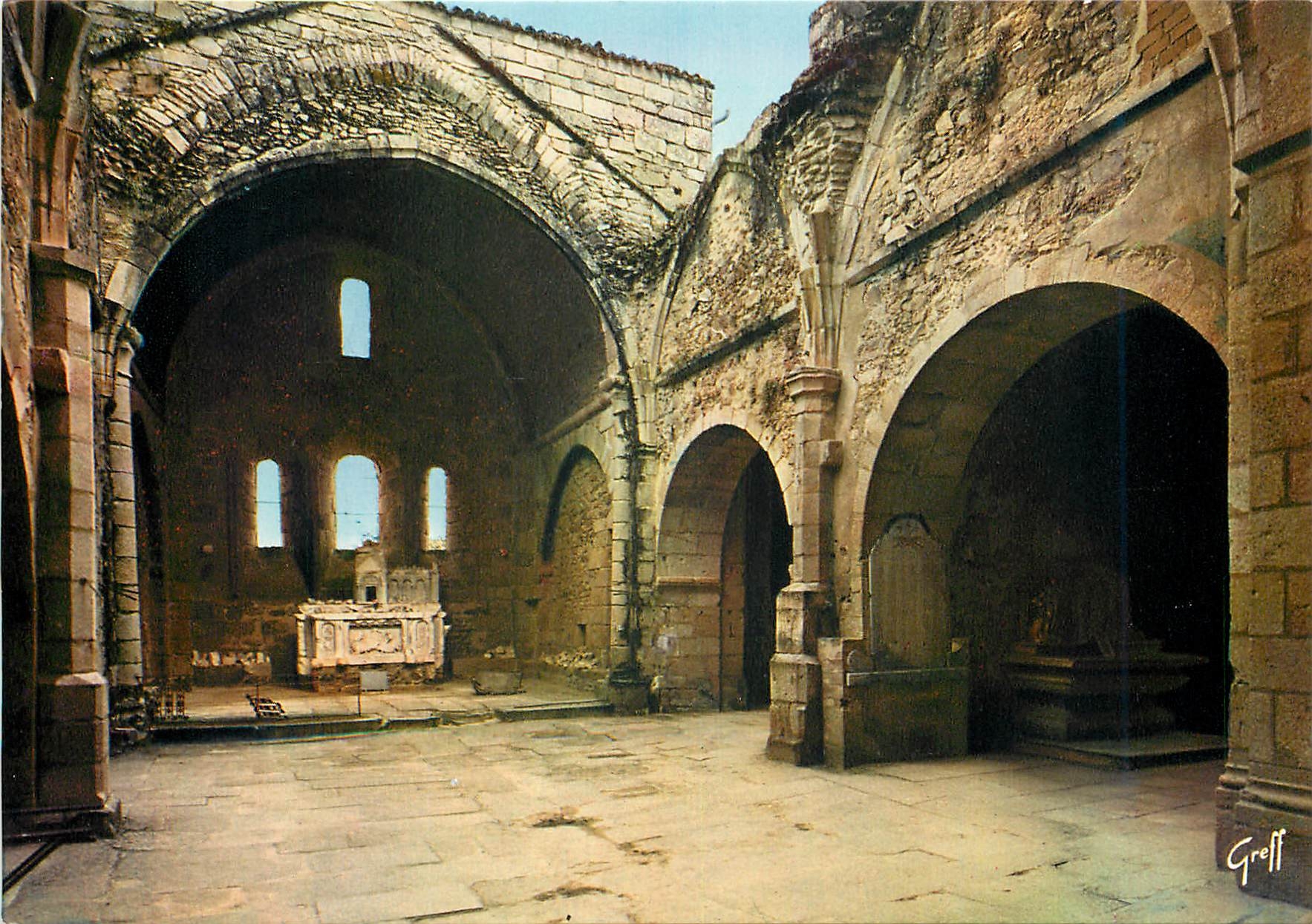 Oradour-sur-Glane — Église martyre — Éditions Greff