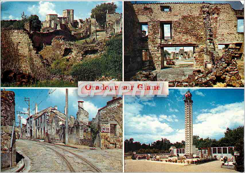 Oradour-sur-Glane — ruines et monuments — Éditions GREFFE