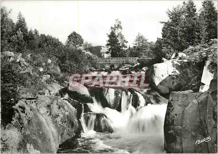 CPM Gerardmer Le Pont d'Amour et le Saut des Cuves 