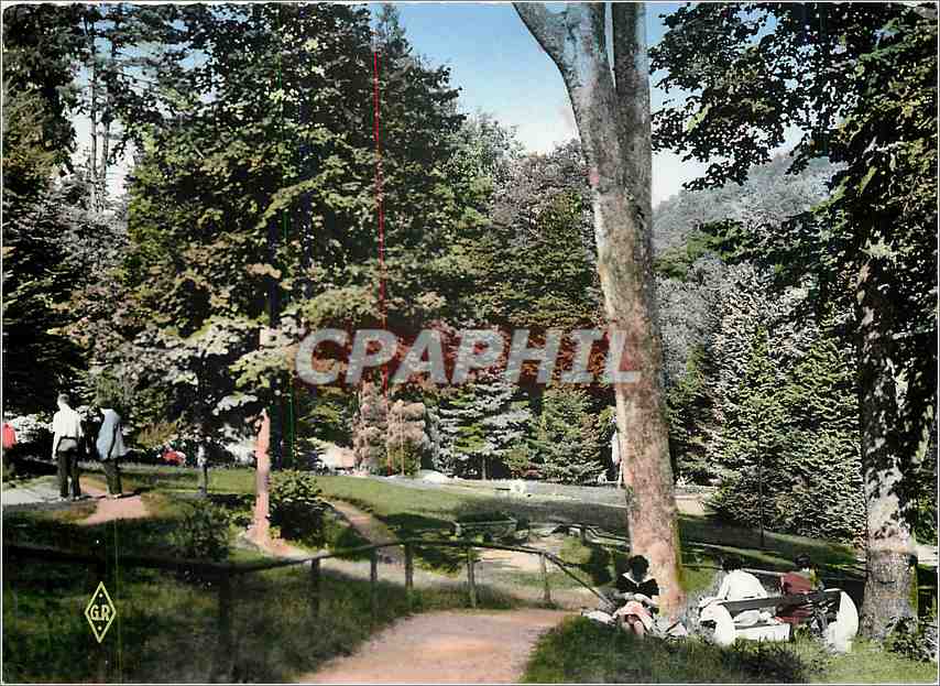 CPM Plombieres Vosges Le golf miniature dans le parc 