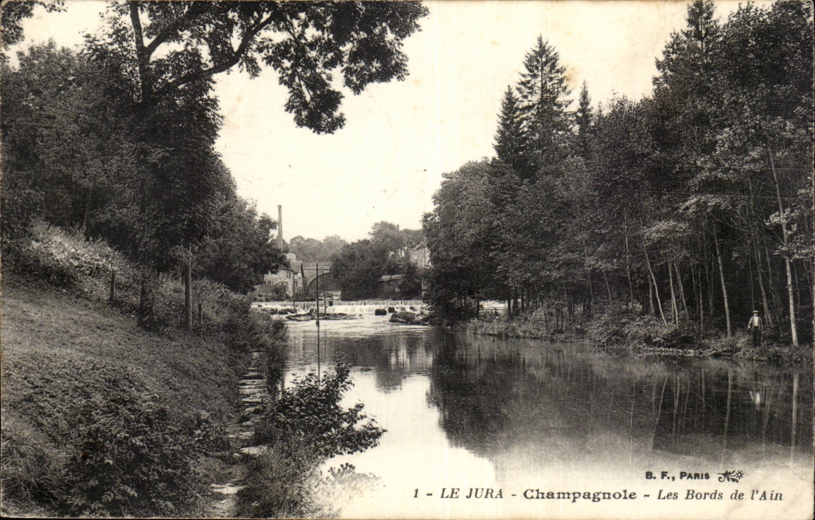 Le Jura- Champagnole- Les Bords de l'Ain -CPA