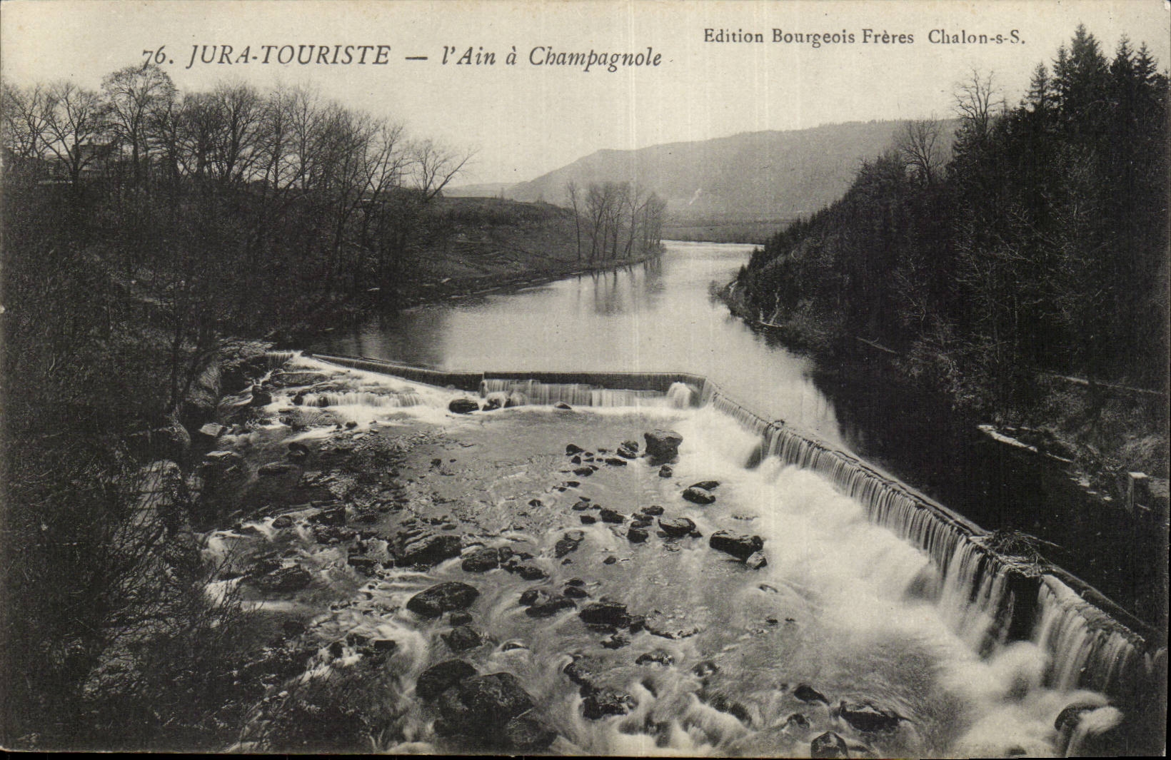 Jura-Touriste-L'Ain de Champagnole -CPA