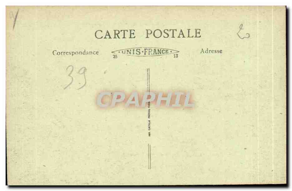 Le Jura- Champagnole-Vue Generale -CPA — Rückseite