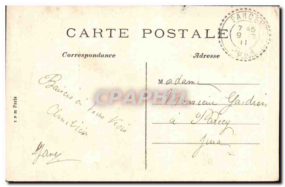 Jura- Champagnole -CPA Vue sur l'ain — Rückseite