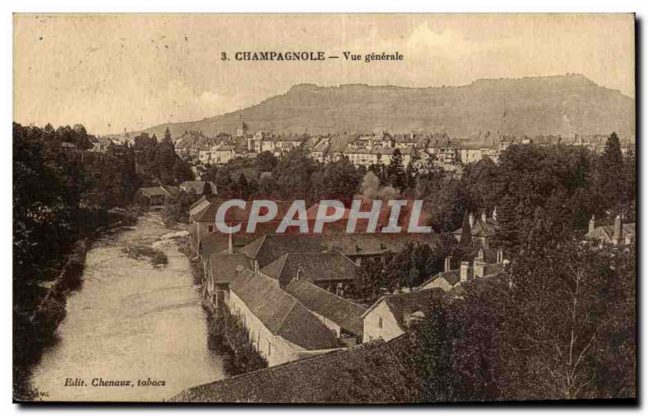 Jura- De Champagnole- Vue General -CPA