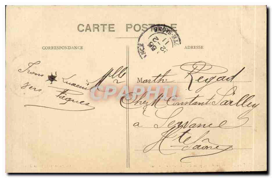 Morez-Jura -Pris du Viaduc des Crottes-CPA — Rückseite