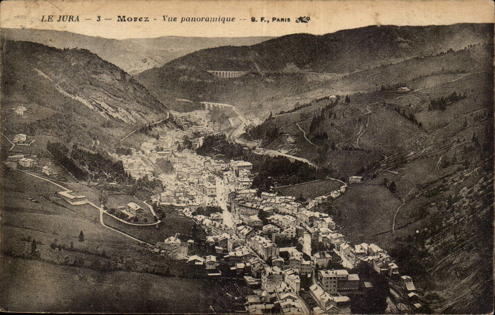 Morez-de-Jura- Vue Panoramique -CPA