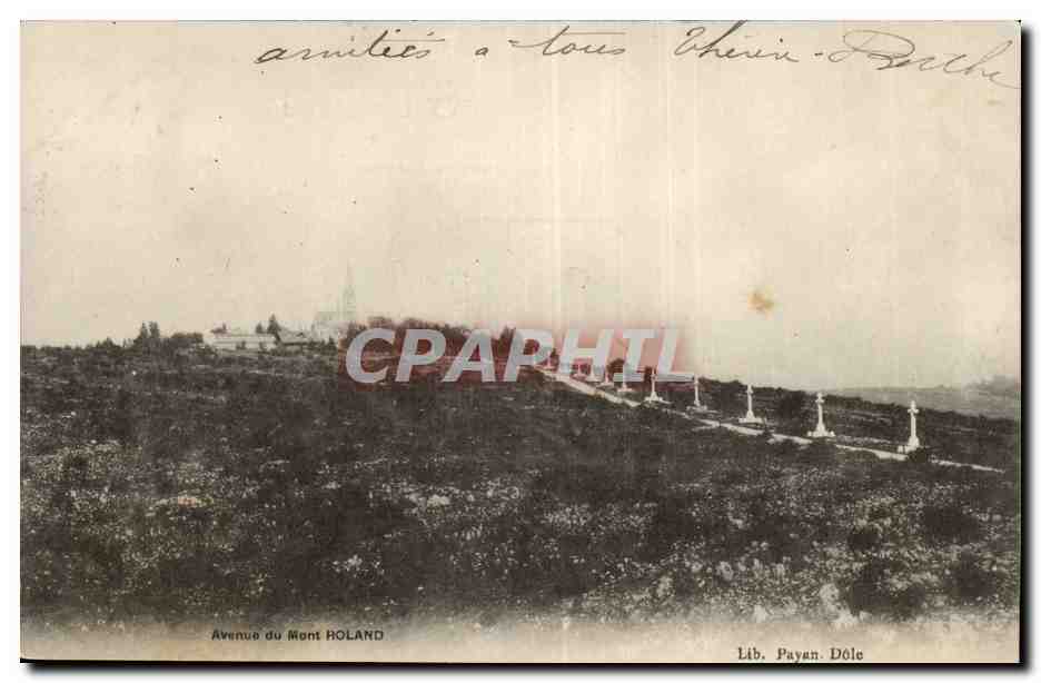 Avenue du Mont-Roland-Jura -CPA