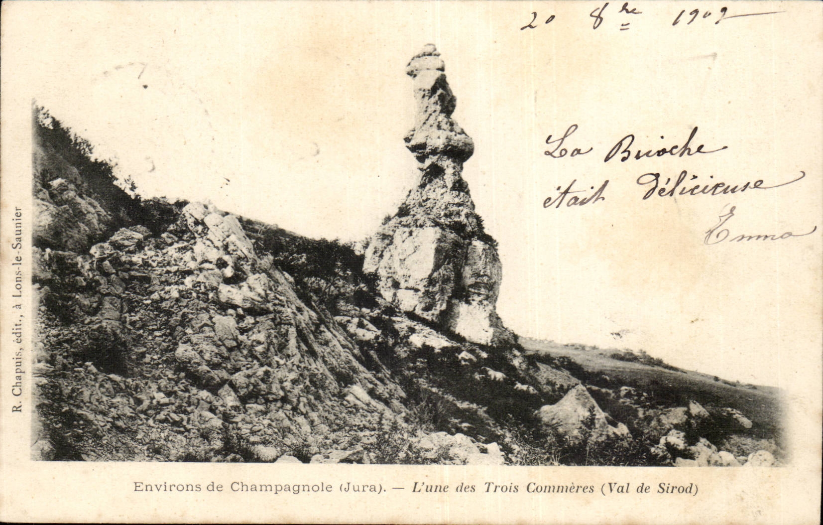 Environs de Champagnole-L'une des Trois Commeres(Val de Sirod) -CPA