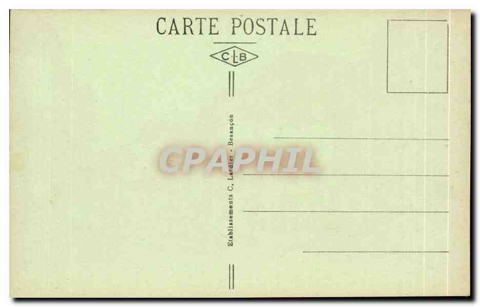 Mouchard (Jura) — Calle de la Estación — Edit. Miraine en Dôle, n° 18516 — Reverso