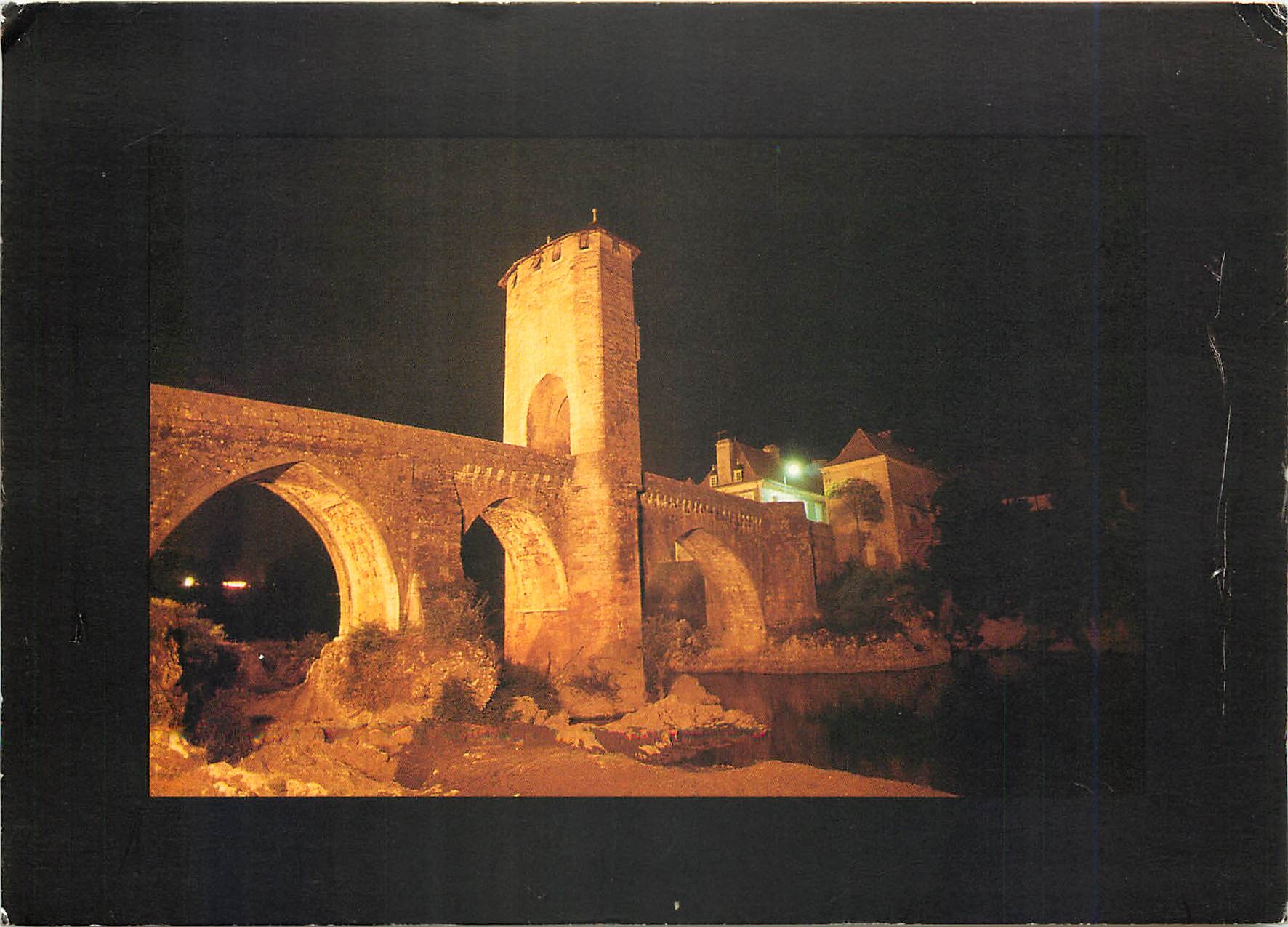 Le Béarn — illumination du vieux-Pont (XIIIe) — IN'EDITE bp 1528 87020 limoges
