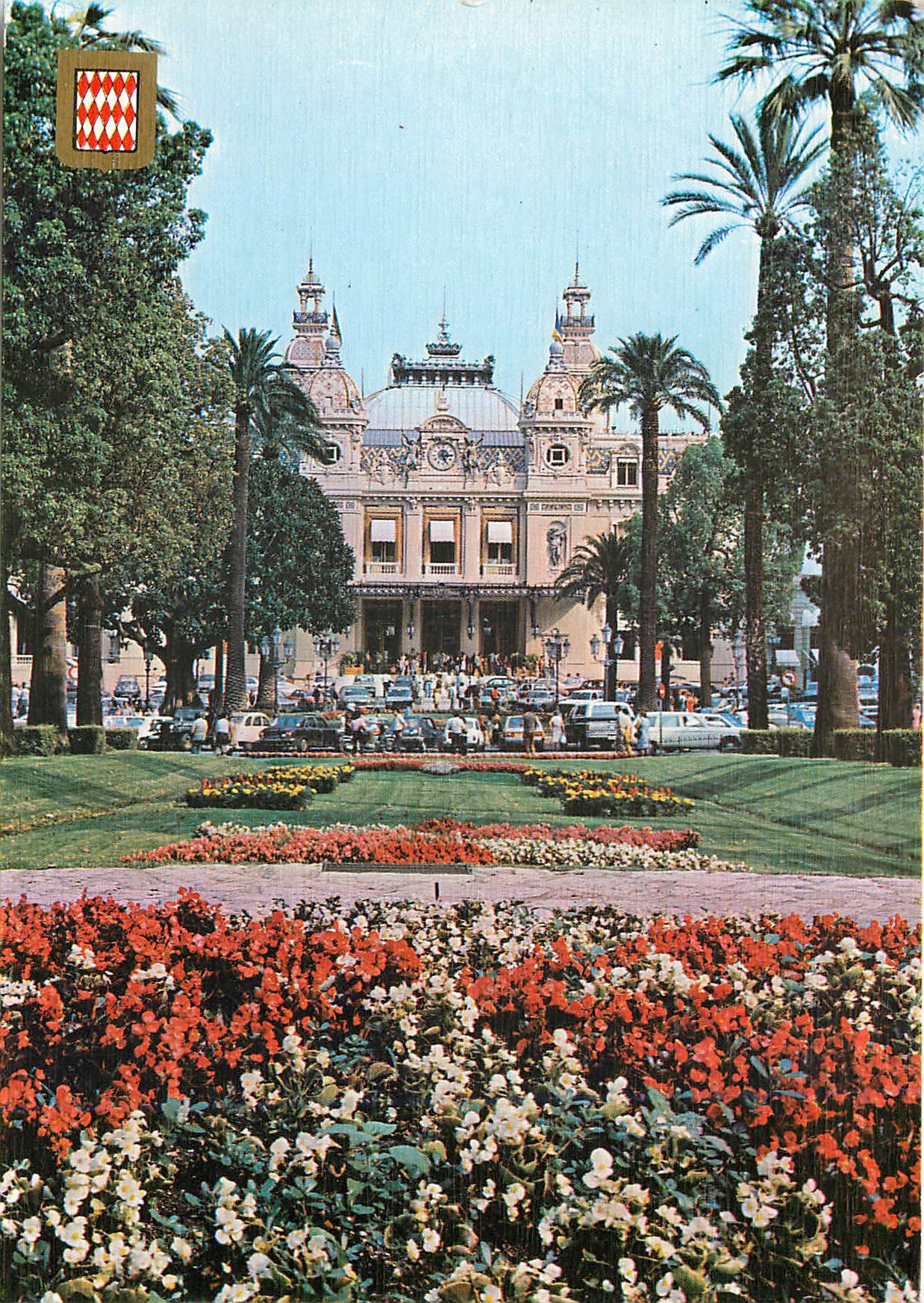CPM Monaco Monte Carlo Le casino de Monte Carlo depuis les jardins