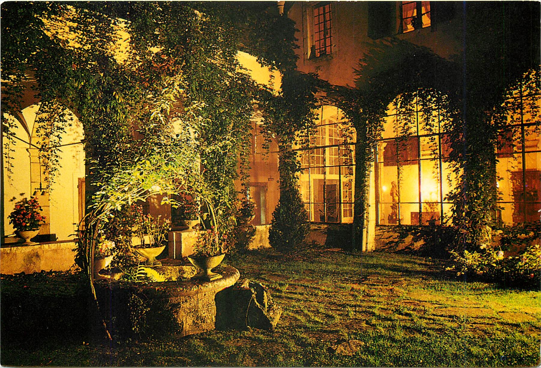 CPM Talloires France le Cloitre par une nuit d'ete