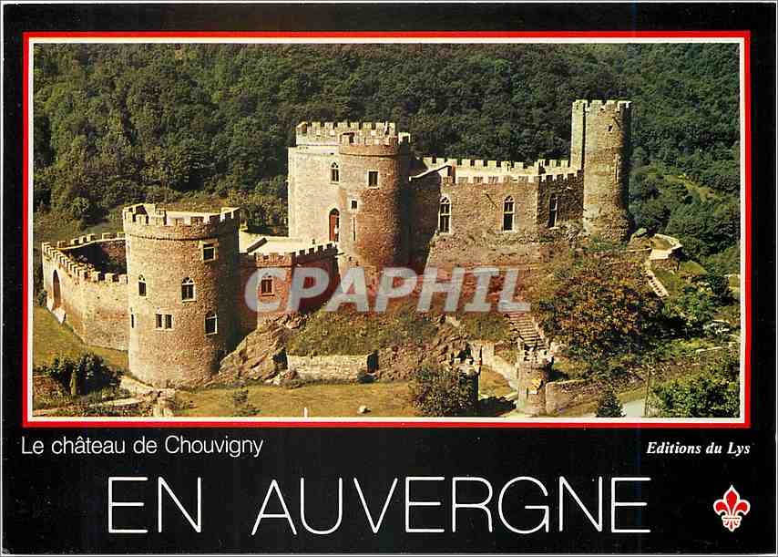 CPM Vallee pittoresque de la sioule le chateau de Chouvigny