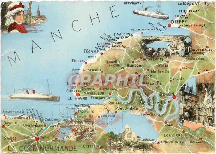 CPM La Cote Normande
