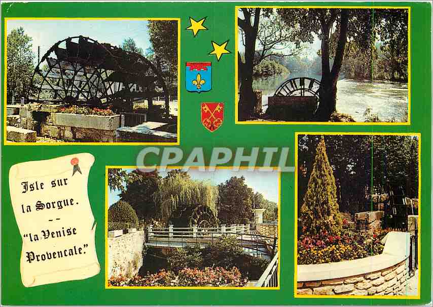 CPM L'Isle sur Sorgue (Vaucluse) La venise Provencale Souvenir de la cote