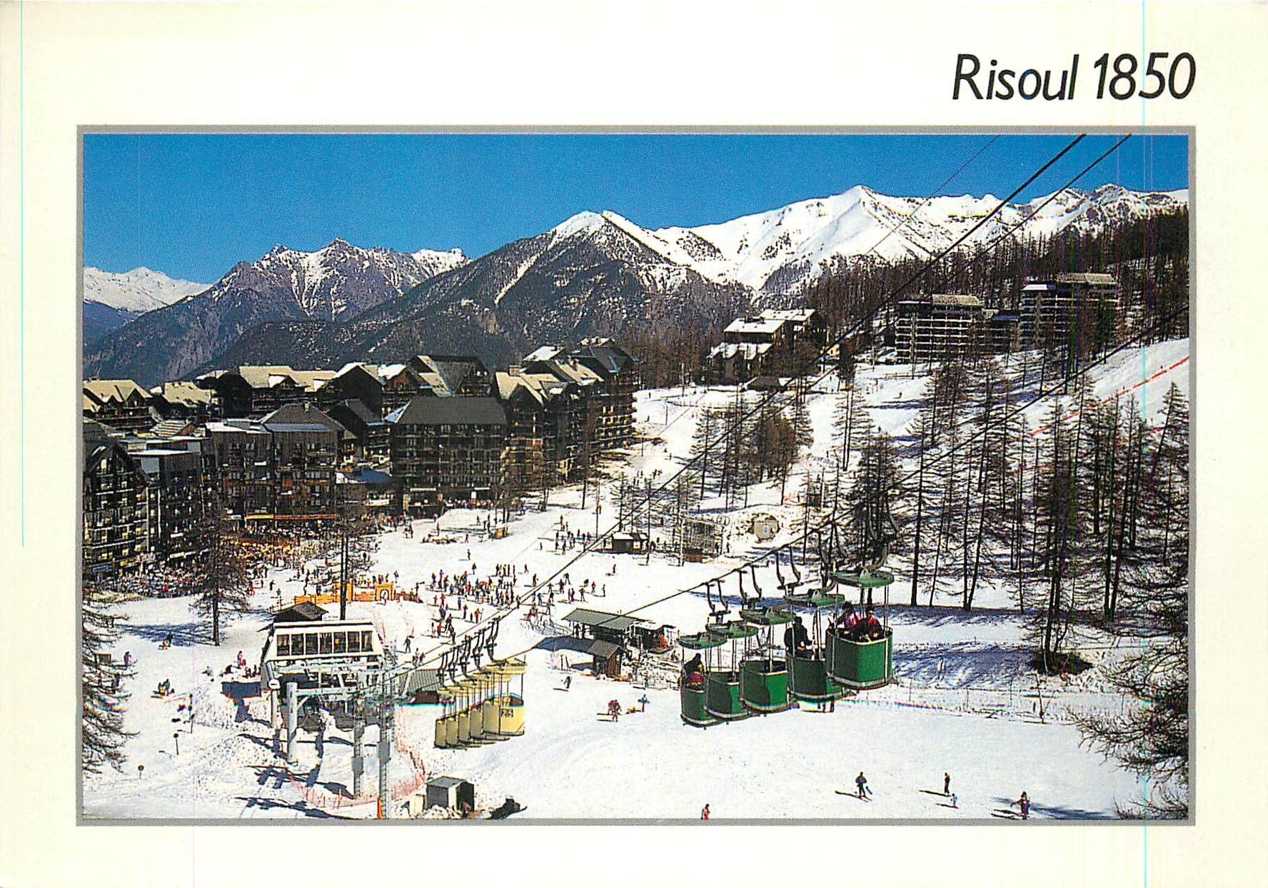 Risoul 1850 — station de ski — Éditions Stafyniak