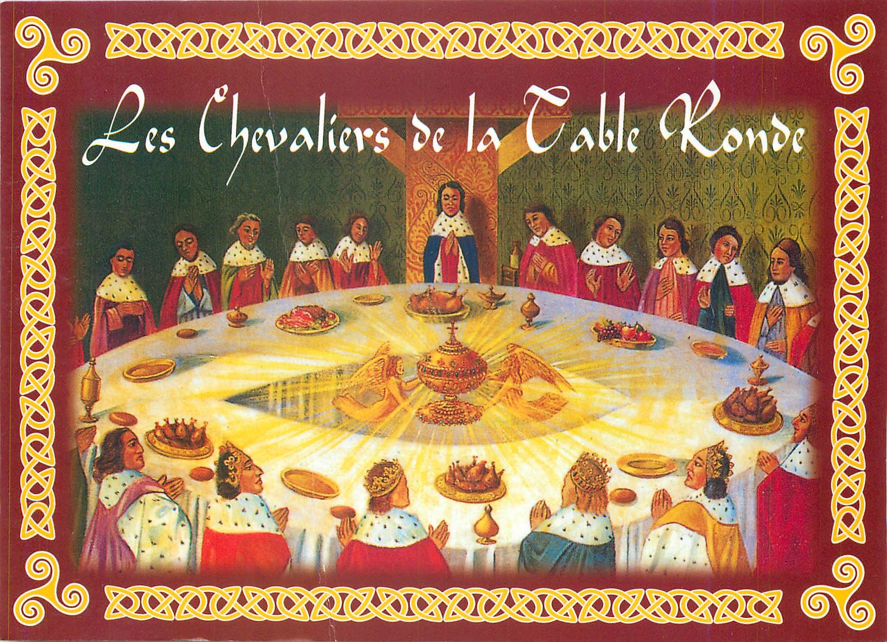 CPM Couleurs de Bretagne Legende du Pays Breton Les Chevaliers de la Table Ronde