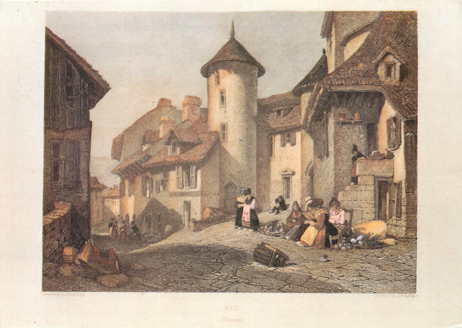CPM Gravures anciennes Vue sur Cere au Siecle dernier