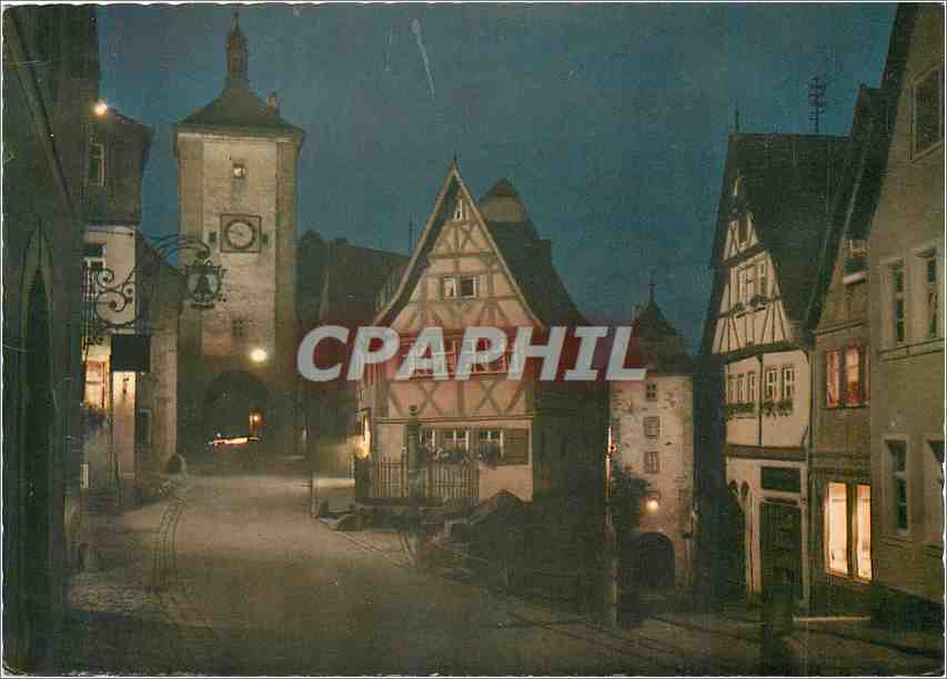 CPM Rothenburg ob Der Tauber am Plonlein