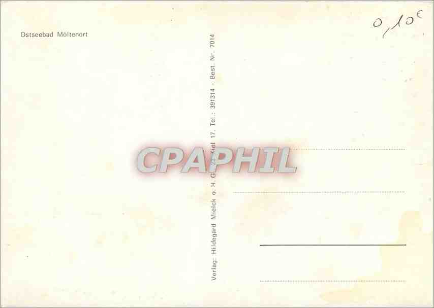 CPM Ostseebad Moltenort — Rückseite