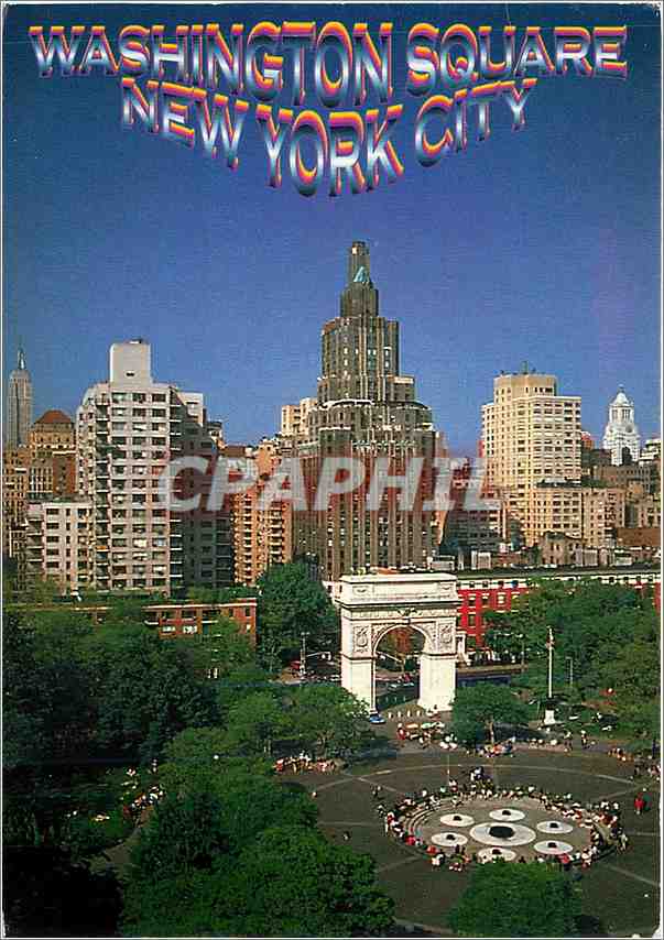CPM Greenwich Village and washington arch New Yock City