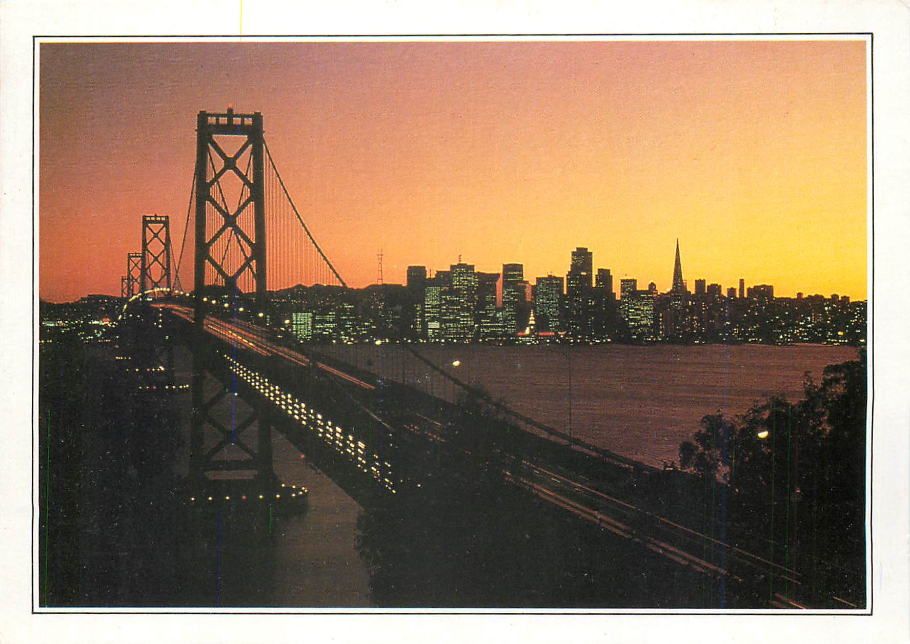 San Francisco — Le pont de Golden Gate — Éditeur CPAPHIL, n° XXVII-A1